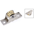 thumbnail image 1 of 20 Pcs 1.6cm Dia Single Roller Window Pane Pulley Doors Wheel Silver + Gold, 1 of 2