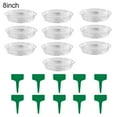thumbnail image 2 of 10Pcs Plastic Home Garden Flower Pot Plant Labels Tags Planter Tray Saucers, 2 of 8