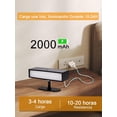 thumbnail image 2 of 2Pcs Lámpara de Pared Recargable con Batería, 15 Color RGB, Magnético 360° Rotación, Apliques de Pared Inalámbrico sin Cable para Dormitorio, Armario, Diana, Cuadro (Negro), 2 of 9