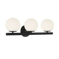 thumbnail image 4 of D252C-3B-MB Designers Fountain Crown Heights - 3 Light Bath Vanity In Modern Style-8.5 Inches Tall and 25 Inches Wide, 4 of 5