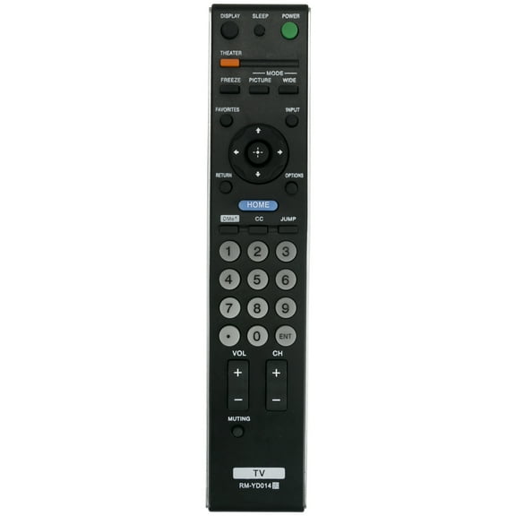 New Remote Control RM-YD014 for Sony TV KDL-46WL135 KDL-52WL135 KDL-46V3000 KDL-40D3000 KDL-40WL135 KDL-52XBR4 KDL-40XBR4