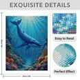 thumbnail image 3 of Diamond Art Kit for Adults, Whale Coral Reef Ocean Scene Diamond Painting for Adults Beginners, DIY Diamond Art Painting Kits, 5D Diamond Painting Crafts for Home Decor 12x16 Frameless, 3 of 7