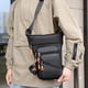 thumbnail image 1 of Riñonera Moto Bolsa impermeable para la cintura y la pierna, bolsa multifunción para el muslo para senderismo (negro) Sywqhk Para Estrenar, 1 of 8