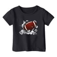 thumbnail image 2 of Piuwrlz Kid Short Sleeve Sweatshirt Girls T-Shirts Black Size 7 Years, 2 of 4