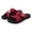 Wine, variant on Summer Beach Slip On Flip Flops Slippers Sandals,Size 6-9.5,Mesh Flats Casual House Slippers for Women,Open Toe Slippers Womens House Shoes,Ladies Woman Slipper for Bedroom(Red,7.5)