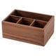 thumbnail image 1 of Caja de Almacenamiento Multifuncional de Nogal Negro, de Madera Maciza, para Sala de Estar, con Control Remoto, para Escritorio, Organizador de Cosméticos., 1 of 5