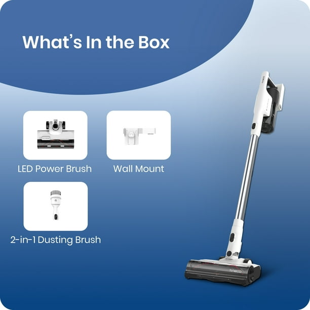 Tineco GO Slim 300W Cordless Stick Vacuum, Lightweight, Carpet