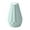 Light Green, variant on Mightlink Flower Vase Geometric Non-fading Irregular Texture Smooth Surface Plastic No Burrs Flower Pot Basket for Wedding Home Flower Arrangement