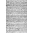 thumbnail image 1 of nuLOOM VEME01A-406 Natosha Indoor/Outdoor Chevron Striped Silver 4' x 6' Area Rug, 1 of 2