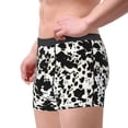 thumbnail image 2 of Honeii Cow Skin 1 Men's Underwear Boxer Briefs Pack, ComfortSoft Boxer Brief for Men, Moisture-Wicking Breathable-Large, 2 of 5