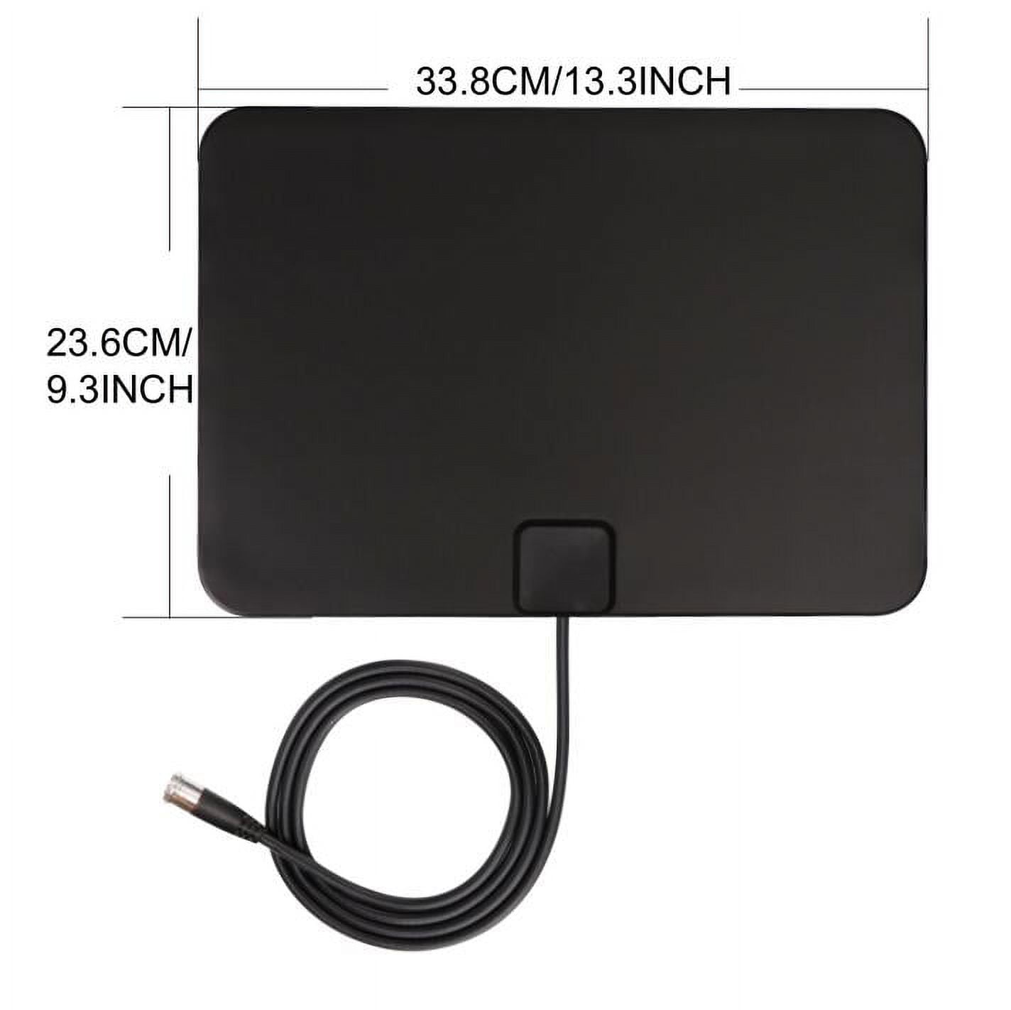 Onn HDTV Digital Amplified Indoor Antenna, 50 Mile Range
