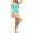 Sky Blue, variant on QURATI Swimwear Women'S V Neck Swimsuit Adjustable Spaghetti Straps Bathing Suit Swimwear Black L