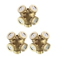thumbnail image 3 of Raindrops 1Pcs Golden 4 Hole Nozzle for Industrial Irrigation and Spray, 3 of 8