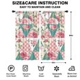 thumbnail image 2 of Blackout Kids Curtains,Pioneer Flower Floral Print Pattern Childrens Insulated Curtains Set Of 2,Bedroom Essentials,Toddler Room Decor 42"x84", 2 of 5