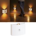 thumbnail image 2 of HLONK Wireless Motion Sensor Wall Light  Up and Down Beam Decorative Light  1200mAh Rechargeable Battery Sensing Mode  Up to 60 Days Long Battery Life  3 Color Temperatures  3 Modes Adjus, 2 of 6