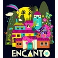 thumbnail image 2 of Women's Encanto Casa Where the Magic Begins  Graphic Tee Navy Blue Small, 2 of 4