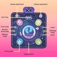 thumbnail image 2 of Diseño de Alfombra de Baile Electrónica Inalámbrica con Bluetooth, Juguete Musical para Niños, Manta de Plástico para Pista de Baile, para Cumpleaños., 2 of 5