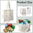 thumbnail image 3 of Cat Lover Gift Tote – Adorable Cat-Themed Print Canvas Bag, 3 of 6