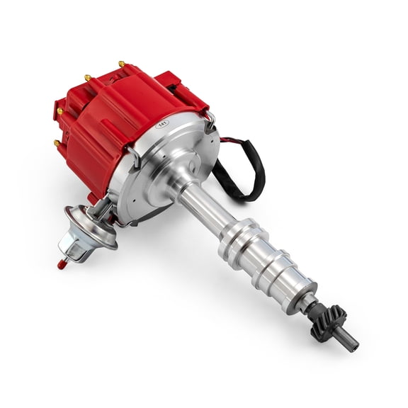 Speedmaster PCE376.1078.01 Compatible with Ford Fe 390 427 428 6000 Series 65K Coil HEI Distributor [Red]