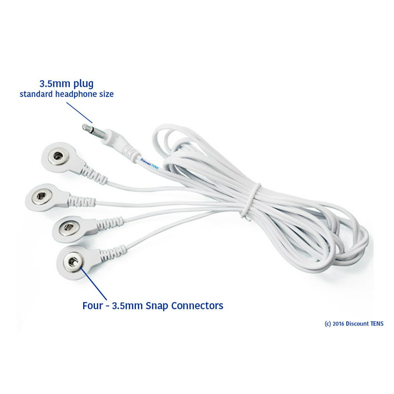 Beurer TENS device connection cables (2 pcs)