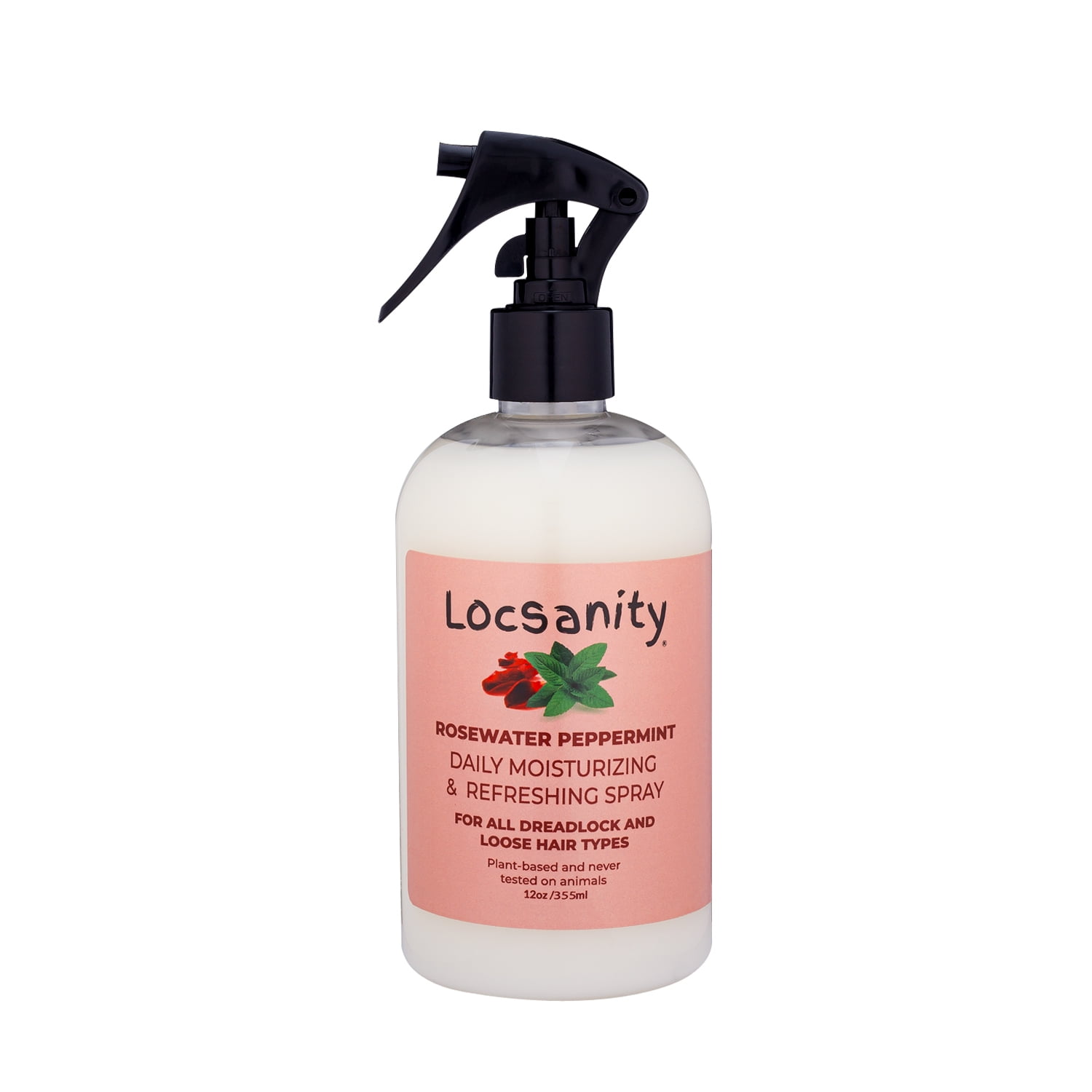 Locsanity Rosewater & Peppermint Daily Moisturizing Spray