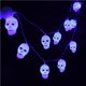 thumbnail image 4 of Advancent Guirnalda de luces LED para Halloween, Festival, calabaza, fantasma, esqueleto, luces de hadas, USB y pilas, accesorios de decoración para Kits de decoración para fiestas Numero 3 Advancent HA043408-03, 4 of 6