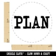 thumbnail image 2 of Plan Fun Text Rubber Stamp for Scrapbooking Crafting Stamping - Mini 1/2 Inch, 2 of 7