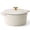 White, variant on Carote Enameled Cast Iron Dutch Oven, 5QT Pot with Lid for Cooking, Roasting, Baking & Braising, Easy Cleaning, White