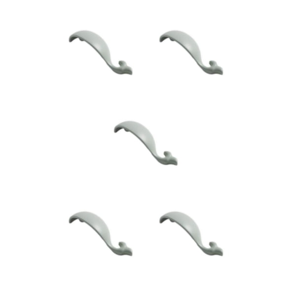 Eigraketly Reemplazo del pomo de la puerta del cajón de la habitación de los niños del hogar Adorable armario manija de las puertas accesorios Type2 NO2
