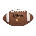 thumbnail image 1 of Balón de fútbol americano Wilson K2 de cuero compuesto talla para menores de 10 años, 1 of 1