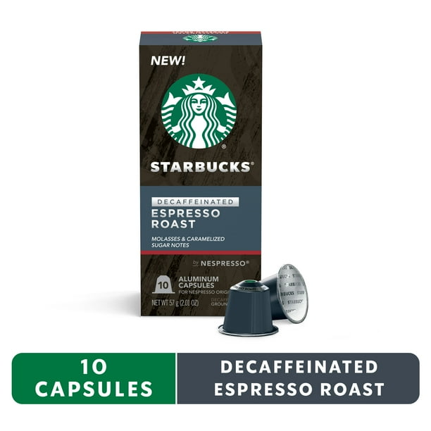 Starbucks by Nespresso Original Line Capsules — Decaf Espresso Dark