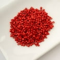 thumbnail image 2 of Perles John 25g Perles Cylindriques Rouges Mates CY1068 11/0 Perles de Rocaille en Verre Cylindriques pour Fabrication de Bijoux Bracelets Colliers Boucles d'Oreilles Broderie, 2 of 5