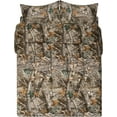 thumbnail image 2 of VISI-ONE Realtree Edge Camo King 3 Piece Comforter Set – Country Rustic Western Look with Farmhouse Appeal, All Season Fit for Lodge, Cabin, Nature-Lovers, Outdoor Enthusiasts & Modern Living Space, 2 of 7