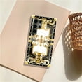 thumbnail image 7 of FKBRCL4U Compatible with Samsung Galaxy S24 Ultra Case, Gold Grain Flowers Luxury Golden Decoration for Girl Women Soft TPU Shockproof Protective Hard PC Back, 7 of 7