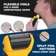 thumbnail image 5 of Wahl LifeProof - Afeitadora de papel de aluminio para hombre, maquinilla de afeitar eléctrica, recargable, resistente al agua, iones de litio húmedo/seco, con recortadores de pre, 5 of 10