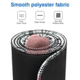 thumbnail image 7 of Pink and Blue Flowers &nbsp;pad Mousewaterproofno Slip&nbsp;for Office Home Work GamingmousepadRubber Base Mousepad with Stitched Edges 31.5x11.8inches, 7 of 7