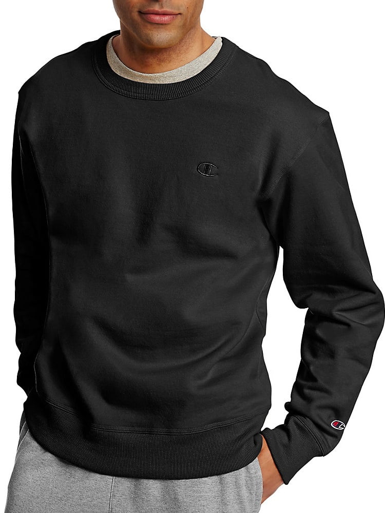 champion men's powerblend fleece crewneck sweatshirt