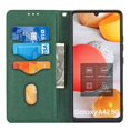 thumbnail image 6 of Dteck for Samsung Galaxy A12 5G Flip Wallet Case, PU Leather Case with Card Slot Kickstand and Wrist Strap Shockproof Protective Case for A12 5G 6.5" 2020 Women Men, Green, 6 of 10