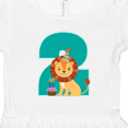 thumbnail image 4 of Inktastic 2nd Birthday Jungle Theme Girls Toddler Dress, 4 of 5