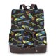 thumbnail image 1 of Fotbe Colorful Skateboard Mochila Bolso con Estampado para Mujer, Mochila Antirrobo de Nylon Impermeable, Bolsa Ligera de Hombro, 1 of 4