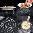 thumbnail image 6 of WE-POLUJ Stainless Steel Circle Roasting Rack 6.3/7.8/9.5/11in Insert Kitchen Cookware, 6 of 20