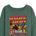 thumbnail image 3 of Marvel Iron Man - Racing - Women's French Terry Pullover Long Sleeve Shirt, 3 of 5