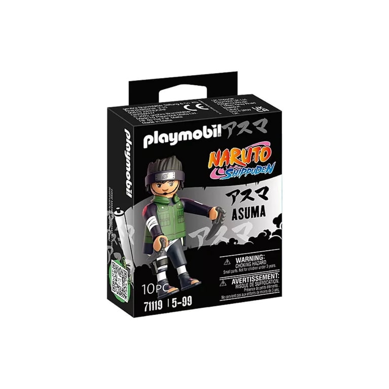 Playmobil 71119 Naruto Asuma 3-Inch Action Figure - Walmart.com