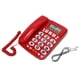 thumbnail image 2 of Teléfono Fijo de Escritorio ANGGREK Interfaz Dual Ahorro de Energía Identificador de Llamadas, 2 of 8