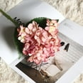 thumbnail image 3 of SDNall Artificial Flower Hydrangea Fake Silk Flower Home Wedding Party Floral Decor, 3 of 6