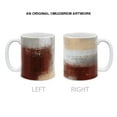 thumbnail image 2 of MUGBREW 11 Oz Ceramic Tea Cup Coffee Mug, Abstract Bordeaux Cream Grey Grunge Wall, 2 of 7