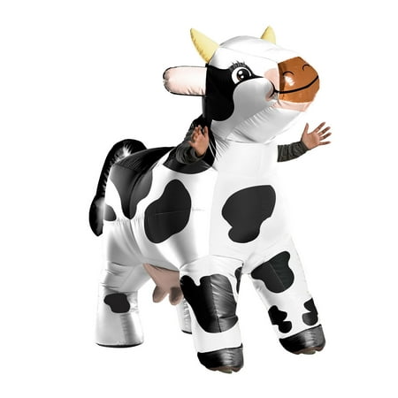 Halloween Funflatable Adult Moo Moo the Cow Adult