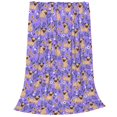 thumbnail image 2 of Balery Pugs and Flowers Manta de Felpa Suave y Acogedora – Cobija de Franela Aterciopelada para Cama, Lavable y Cálida para Sofá, Mascotas, Transpirable-80"x60", 2 of 7