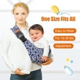 thumbnail image 4 of Portabebés Yemyig 2025 para recién nacidos y niños pequeños de 4,5 a 13,6 kg, 4 of 7