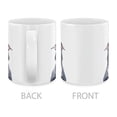 thumbnail image 3 of WIRESTER 11 Oz Ceramic Tea Cup Coffee Mug, Smiling Blue Pit Bull Dog, 3 of 7